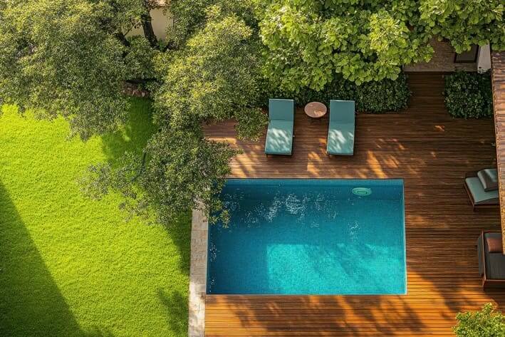 Urlaub im eigenen Garten – das GFK-Schwimmbecken